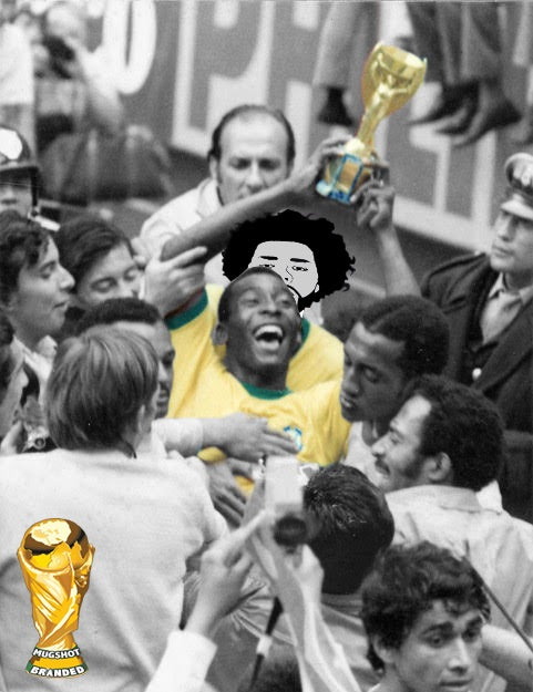 MugshotBranded World Cup Tshirt (PELE)